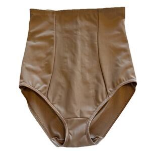 Miraclesuit Tan C70 Tummy Control Shapewear Bottoms Plus Size 2X Style 2705 Slim